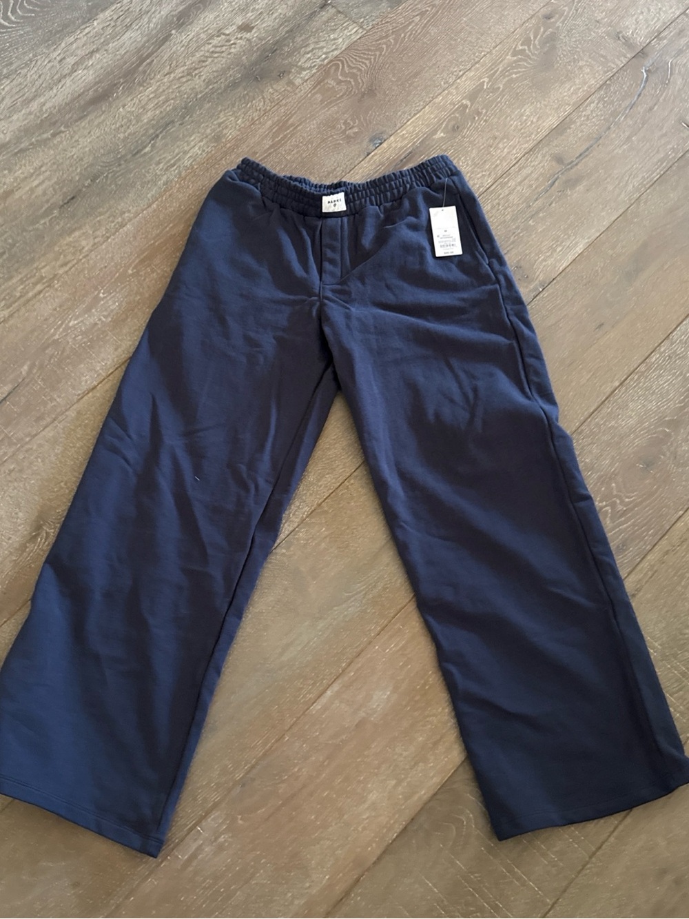Target PARKE collection Wide-Leg Pull-On Pants in Dark Navy